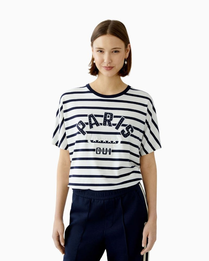 Oui - Stripe T Shirt 