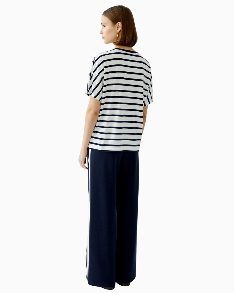 Oui - Stripe T Shirt 