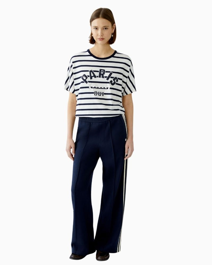 Oui - Stripe T Shirt 