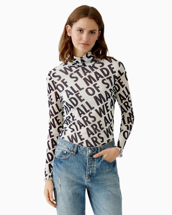 Oui - Turtleneck Longsleeve T Shirt 