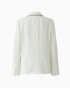 Oui Blazer in Off White back view