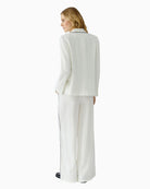 Oui Blazer in Off White back view
