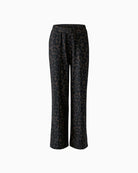 Oui Jogger in Leopard full-length view