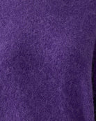 Oui Knitted Sweater in Violet knit detail