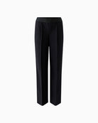 Oui LACY Pants in black front view