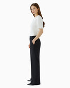 Oui LACY Pants in black side view