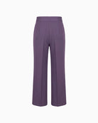 Oui Lacy Pants in Violet back view