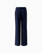Oui Lacy Trousers in navy back detail