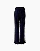 Full back of Oui Navy Slip-On Pants