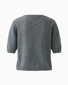 Oui Pullover in grey back detail
