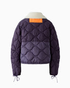 Oui Reversible Jacket in Violet product back view