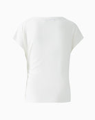 Oui T-Shirt in Cloud Dancer back view