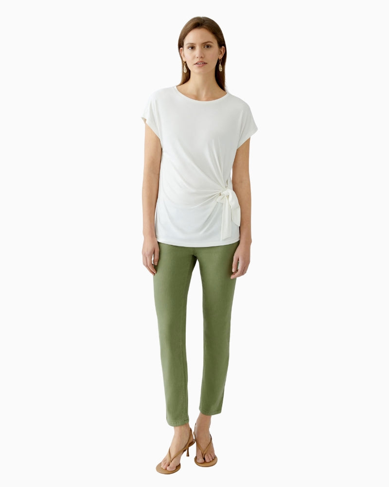 Oui T-Shirt in Cloud Dancer full-length front view