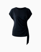 Oui T-Shirt in black front view