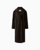 Oui Teddy Coat in brown product image