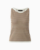 Oui viscose blend top front view