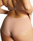 Panache Bliss deep brief hazel close-up microfibre fabric – Áines Boutique