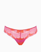 Panache Clara thong Pink Papaya front view – Áines Boutique