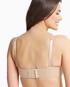 Convertible strapless bra in neutral chai tone for everyday wear