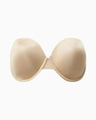 Panache moulded bra with removable straps in warm beige shade