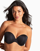 Panache Porcelain Elan strapless bra in black with moulded cups