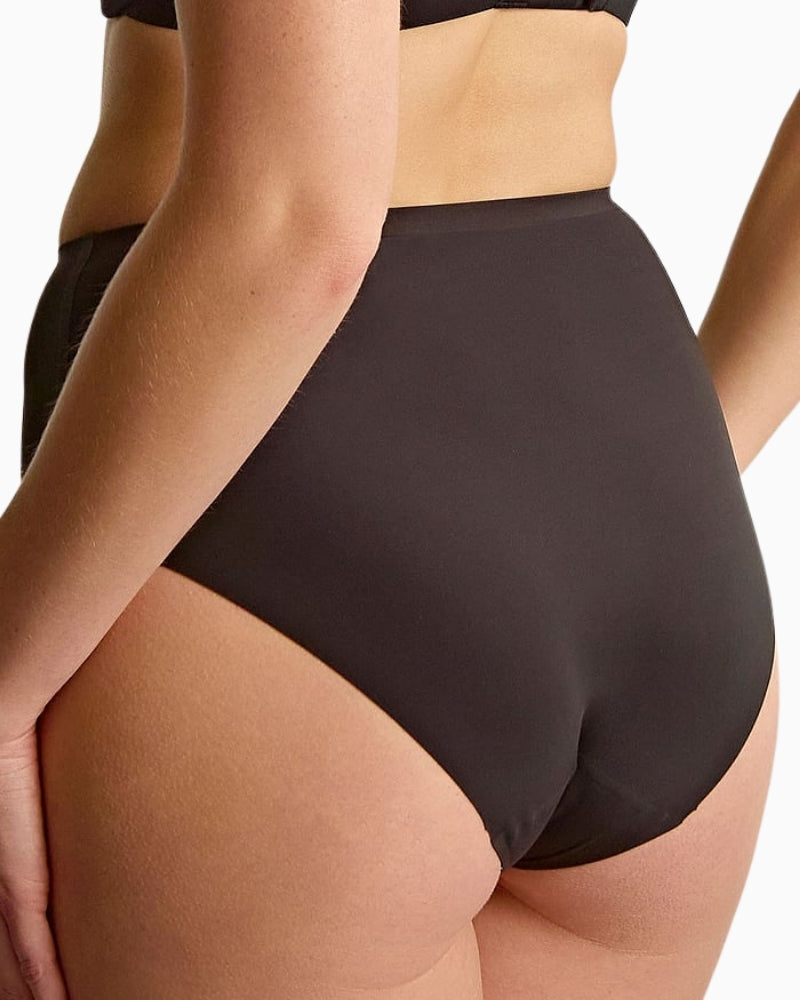 Panache 365 Deep Brief black back view