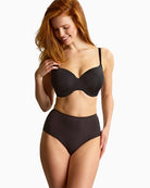 Panache 365 Deep Brief black front view on model