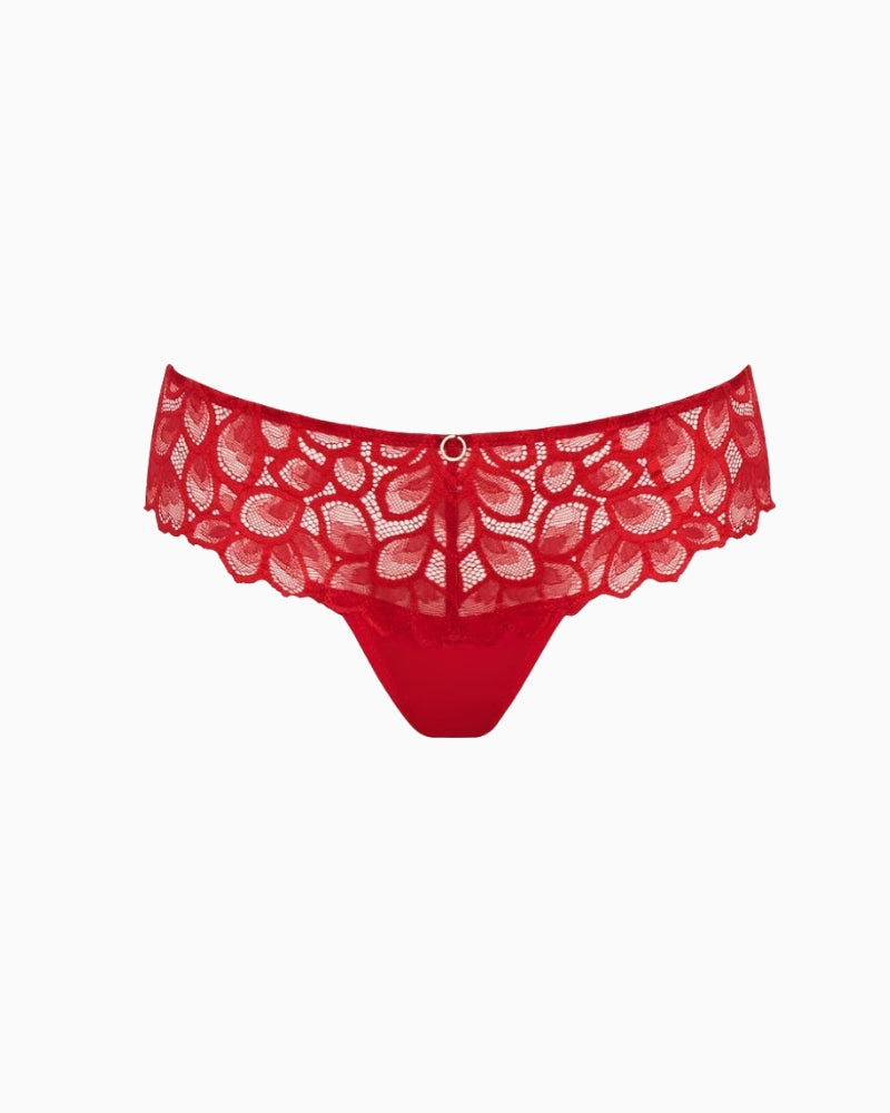 Panache Allure thong sheer lace fabric detail – Áines Boutique