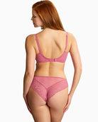 Panache Envy Brazilian Brief in Fuchsia Pink back view