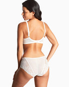 Panache Envy Brief in Ivory back view