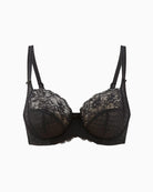 Panache Envy Full Cup Bra in Black lace detail
