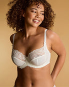 Panache Envy Full Cup Bra in Ivory strap detail