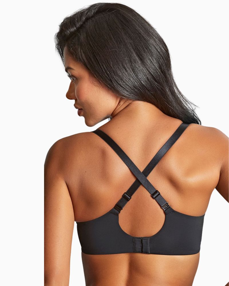 Panache Moulded T Shirt Bra in Black strap detail