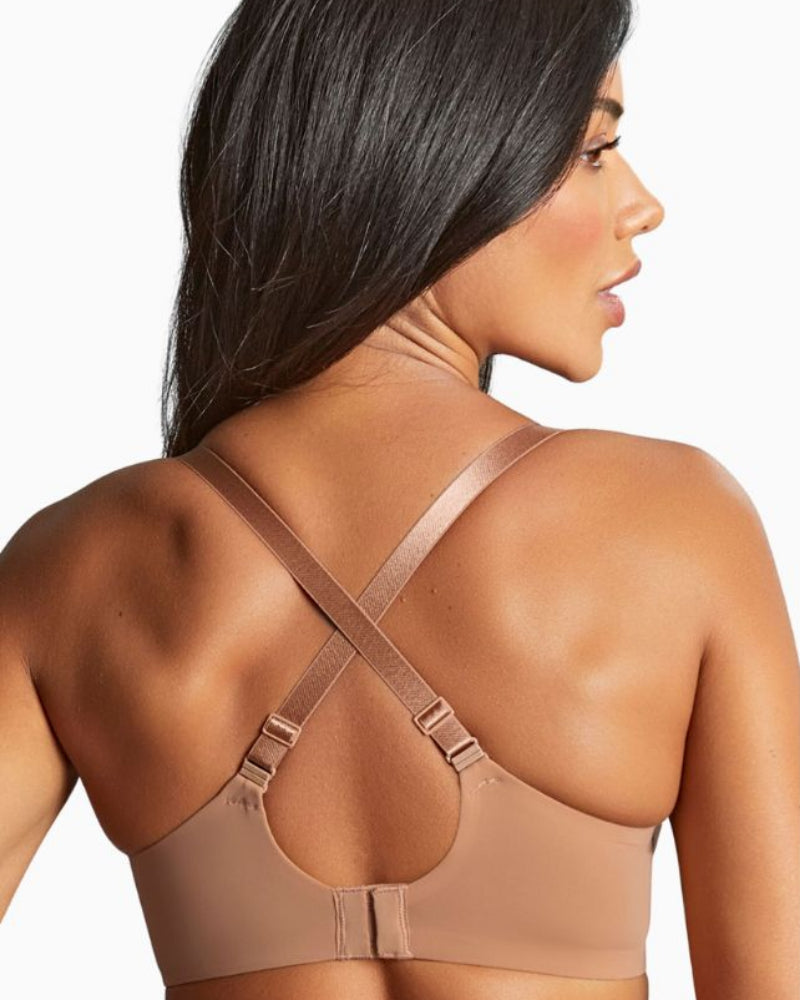 Panache Moulded T Shirt Bra in Honey strap detail