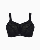 Panache Sculptresse Activate Sports Bra in Black/Coral cup detail