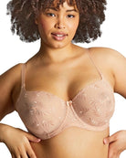 Panache Tango Balconnet Bra in Honey cup detail