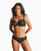 Panache Tango Balcony Bra in black front view