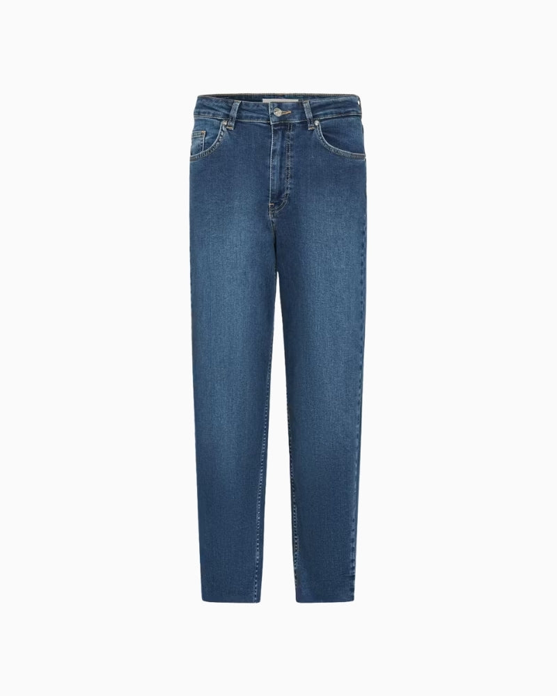 Part Two Adelena jeans blue product front on white background – Áines Boutique