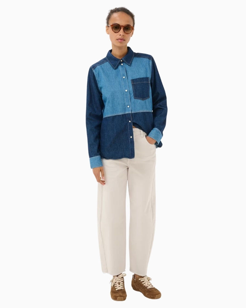 Woman wearing Part Two Adelena jeans – Áines Boutique