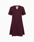 Part Two Amina linen dress front view white background – Áines Boutique