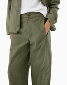 Part Two Atimas trousers side view cropped length – Áines Boutique