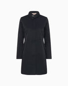 Part Two Carvin coat navy product back on white background – Áines Boutique