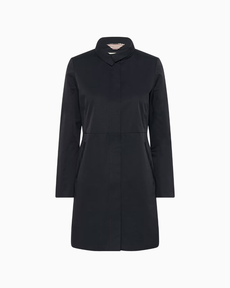 Part Two Carvin coat navy product back on white background – Áines Boutique