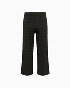 Back view of Ilisan trousers showing relaxed fit and high waist