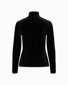 Back of Part Two velvet pullover with soft texture and tailored fit