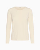 Slim long‑sleeved tee by Part Two in jersey fabric with round neckline