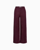 Part Two Ninnes linen trousers front view white background – Áines Boutique