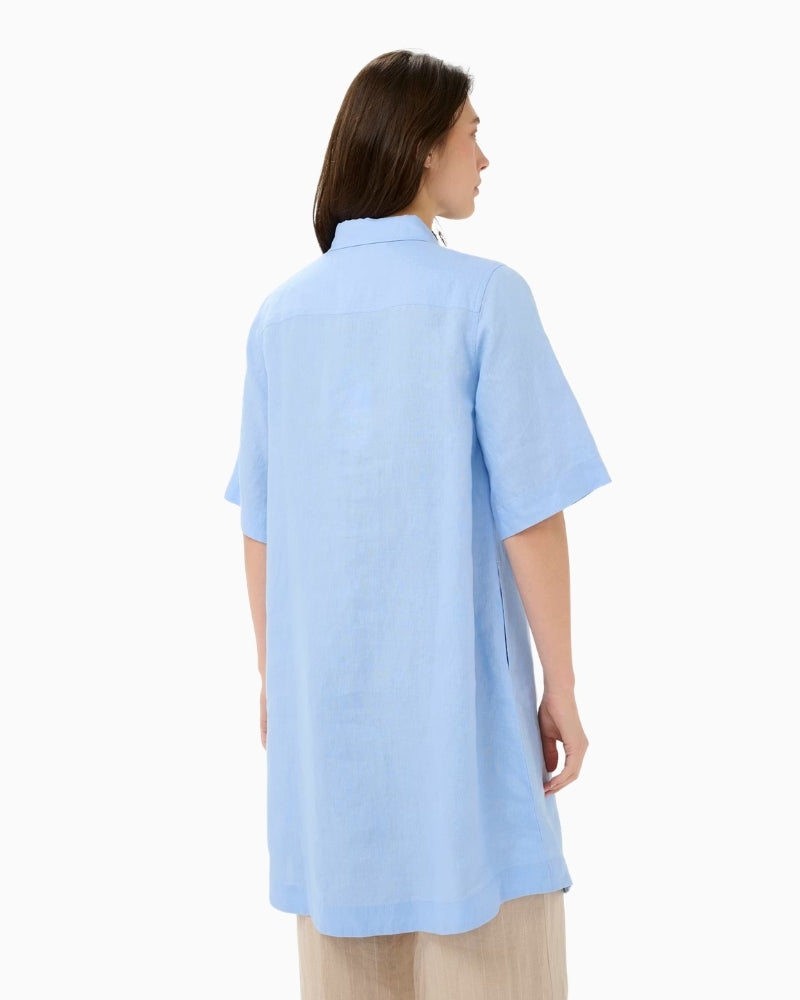 Part Two Sardia linen dress back view – Áines Boutique