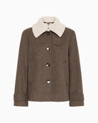Front view of Part Two Sylvia casual wool blend jacket