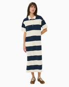 Part Two AlisePW Dress After Midnight Stripe front view